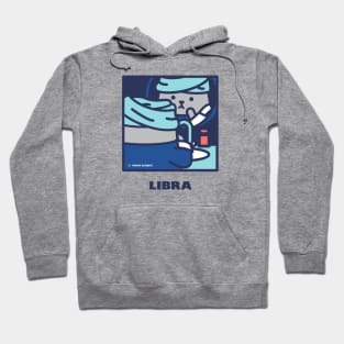 Quarantine Cat Zodiac Signs: Libra cat Hoodie